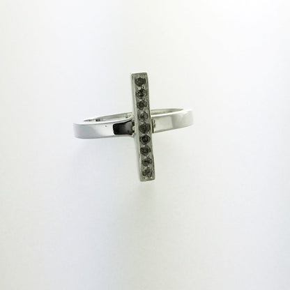 Torto Ring with Grey Diamonds | Mikkel Brøgger - Bon Ton goods