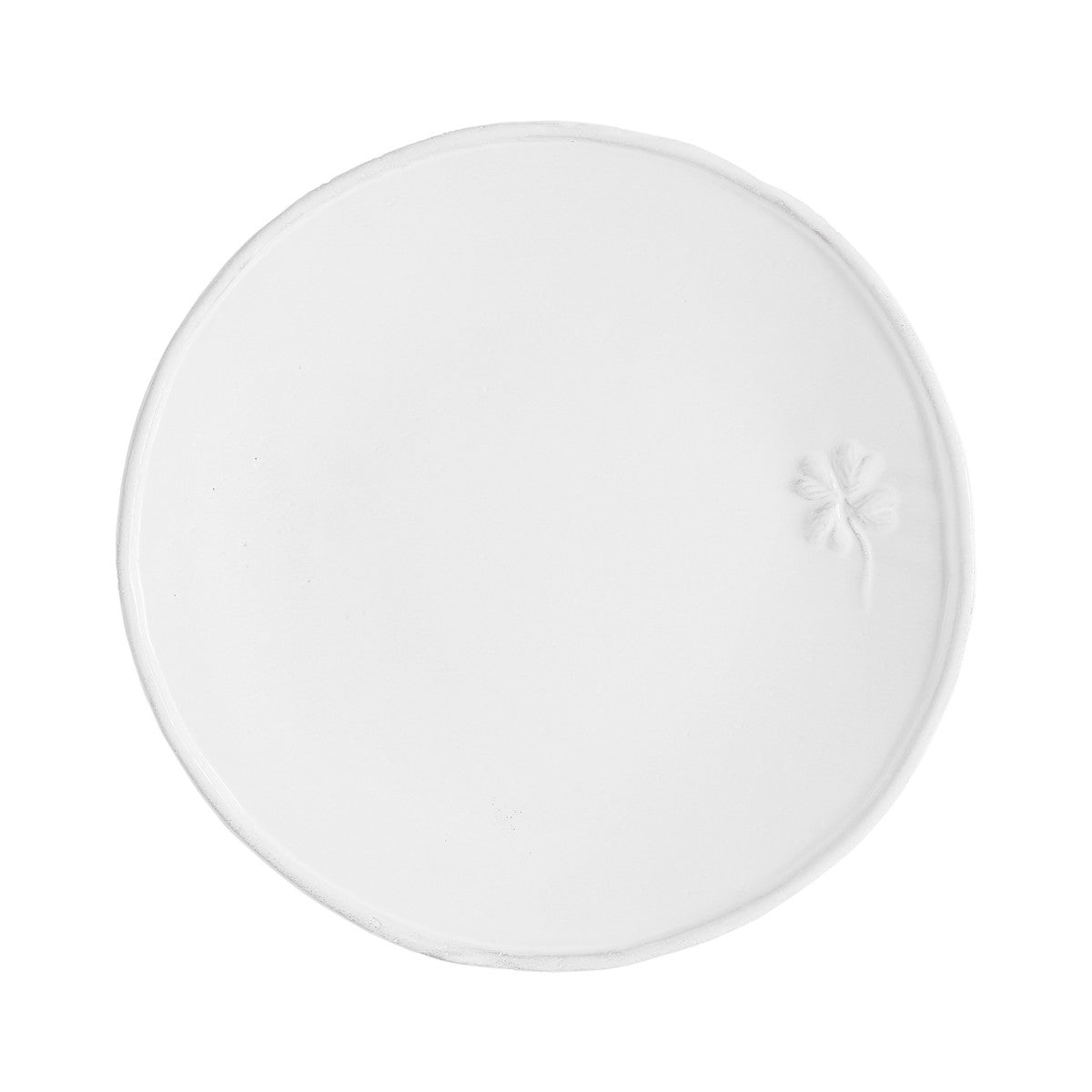Nathalie Lété Trèfles Dinner Plate, set of 6 by Astier de Villatte, official product view