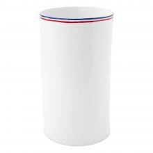 Tricolore Vase Tube | Astier de Villatte: Exclusive Pre-Order Item - Bon Ton goods