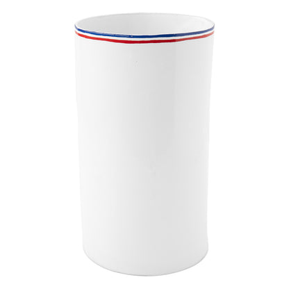 Tricolore Vase Tube by Astier de Villatte