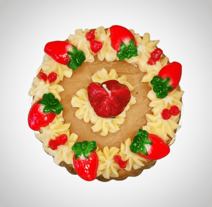 Triple Layer Cake Wax Candle | Cereria Introna - Bon Ton goods