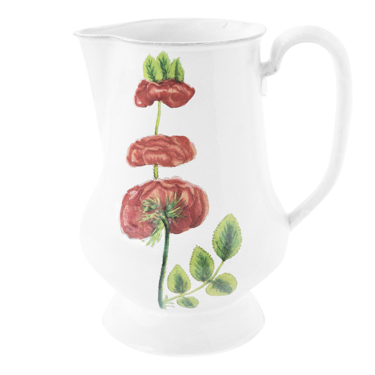 Triple Rose Pitcher by Astier de Villatte