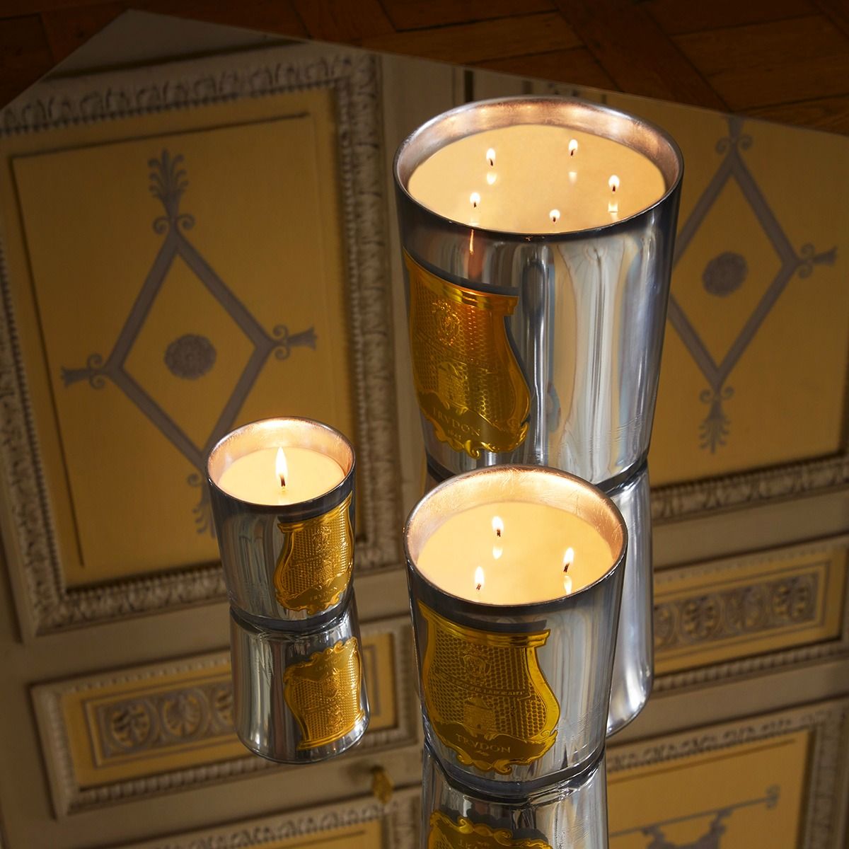 Trudon cabinet — La Nuit des Glaces Christmas 2026, official lifestyle photograph