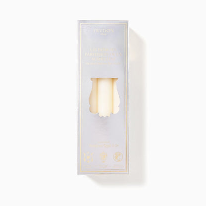 Trudon fir tapers — La Nuit des Glaces Christmas 2026, official product photograph