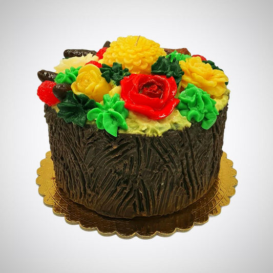 Trunk Cake Wax Candle | Cereria Intron - Bon Ton goods