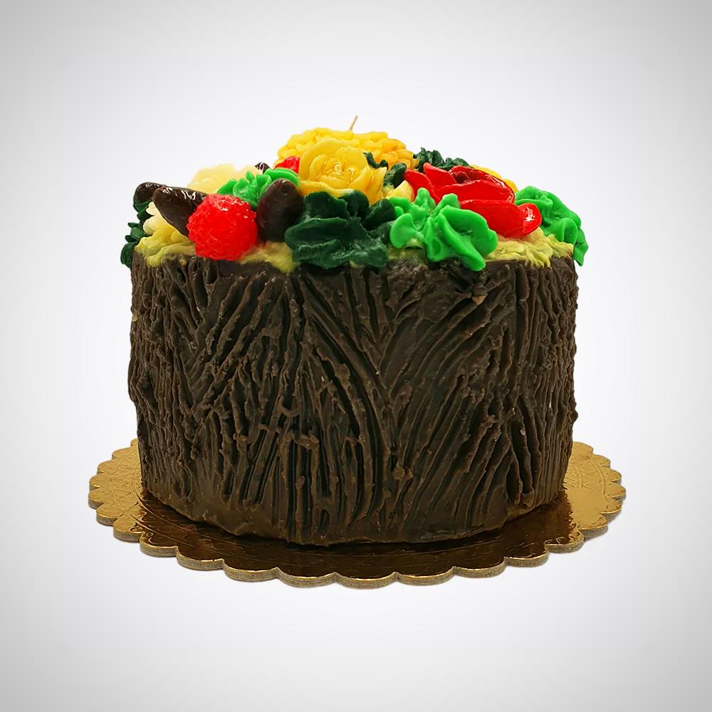 Trunk Cake Wax Candle | Cereria Intron - Bon Ton goods