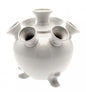 Tulip Vase on Legs White - Small - Bon Ton goods