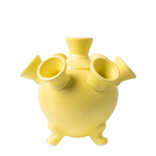 Tulip Vase on Legs Yellow - Medium - Bon Ton goods