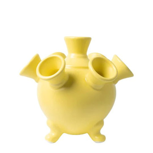 Tulip Vase on Legs Yellow - Small - Bon Ton goods