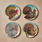 Turkey Stoneware Salad Plates: Set of Four | John Derian - Bon Ton goods