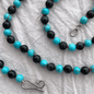 Turquoise and Hawk's Eye Necklace | Mikkel Brøgger - Bon Ton goods