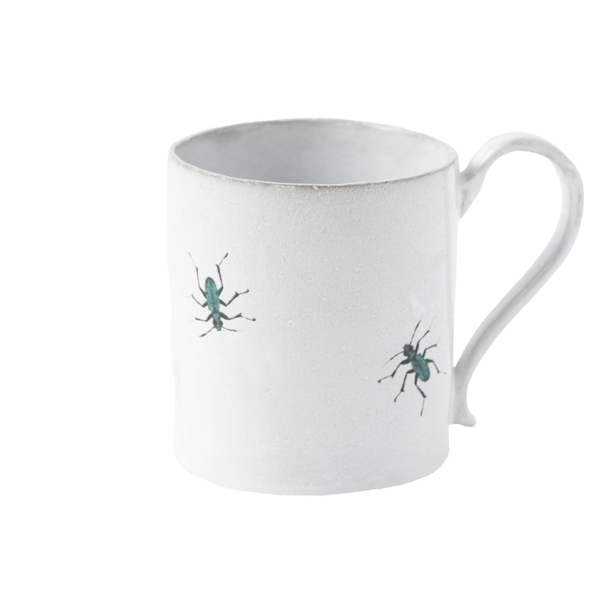 Two Beetles Mug, John Derian, set of 3 by Astier de Villatte