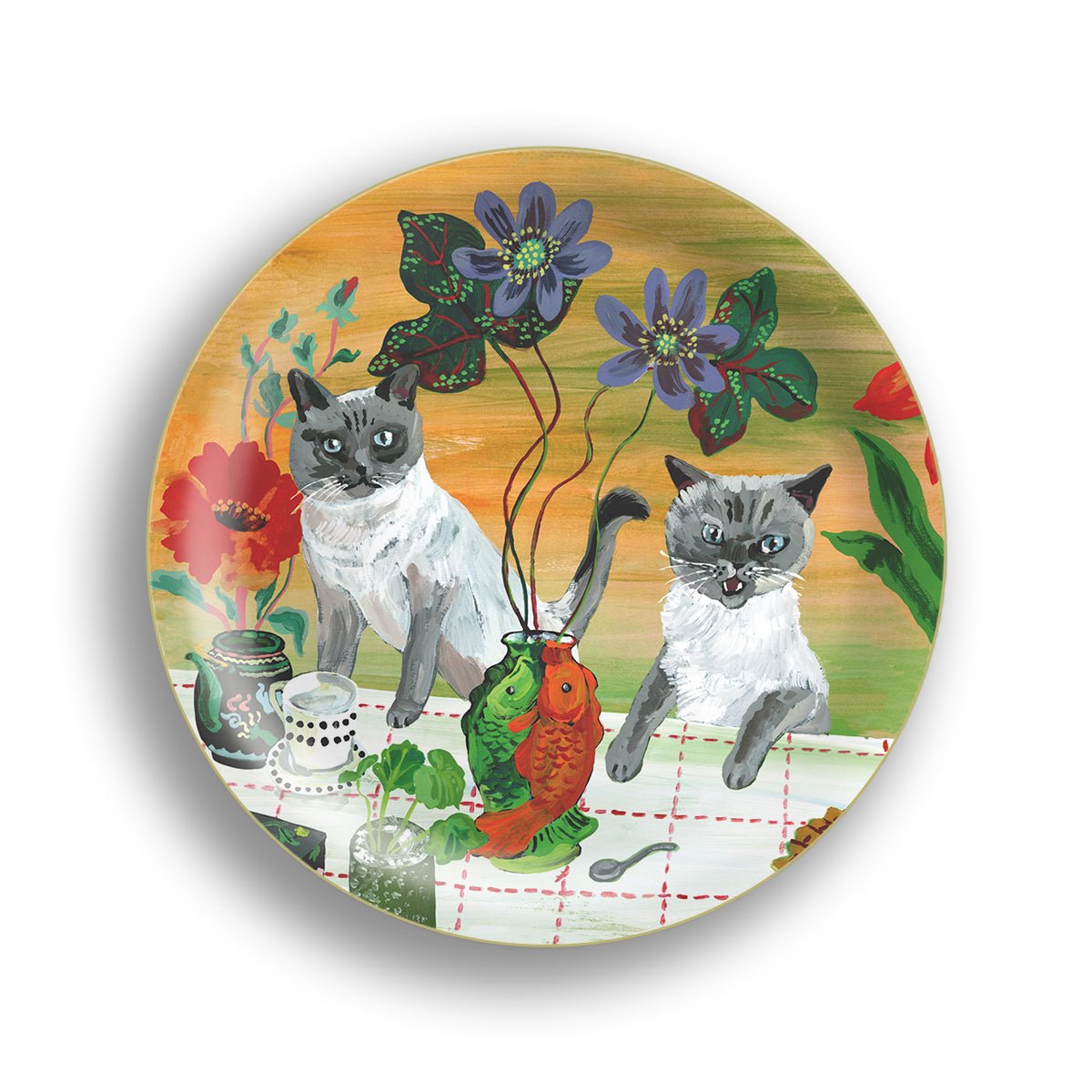 Two Cats Mini Tray - BON TON goods