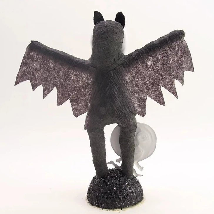 Vampire Child Figure - Vintage Inspired Spun Cotton | Vintage by Crystal Spun Cotton Ornament - Bon Ton goods