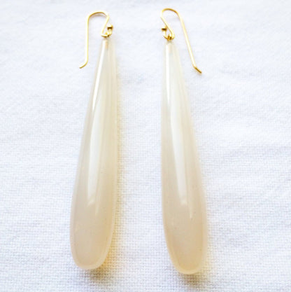 Vanilla Quartz Drop Earrings | Mikkel Brøgger - Bon Ton goods