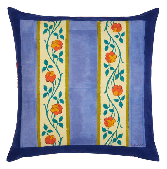 Varanasi Stripes Pervinch Pillow Cushion Cover 60x60 | Lisa Corti - Bon Ton goods
