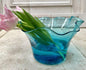 Vase Foulard Turquoise | La Soufflerie - Bon Ton goods