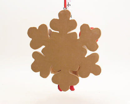 Peppermint Gingerbread Girl Orn — view 2