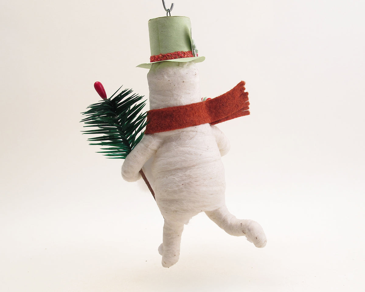 Snowball Snowman Ornament — view 2