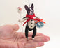 Christmas Frenchie Ornament — view 1