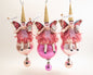 Pink Butterfly Fairy Ornament — view 1