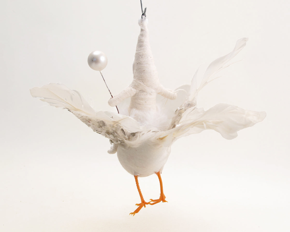 Vintage Dove Rider Ornament — view 5