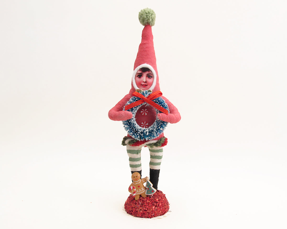 Elf's Favorite Wreath Figure — view 1