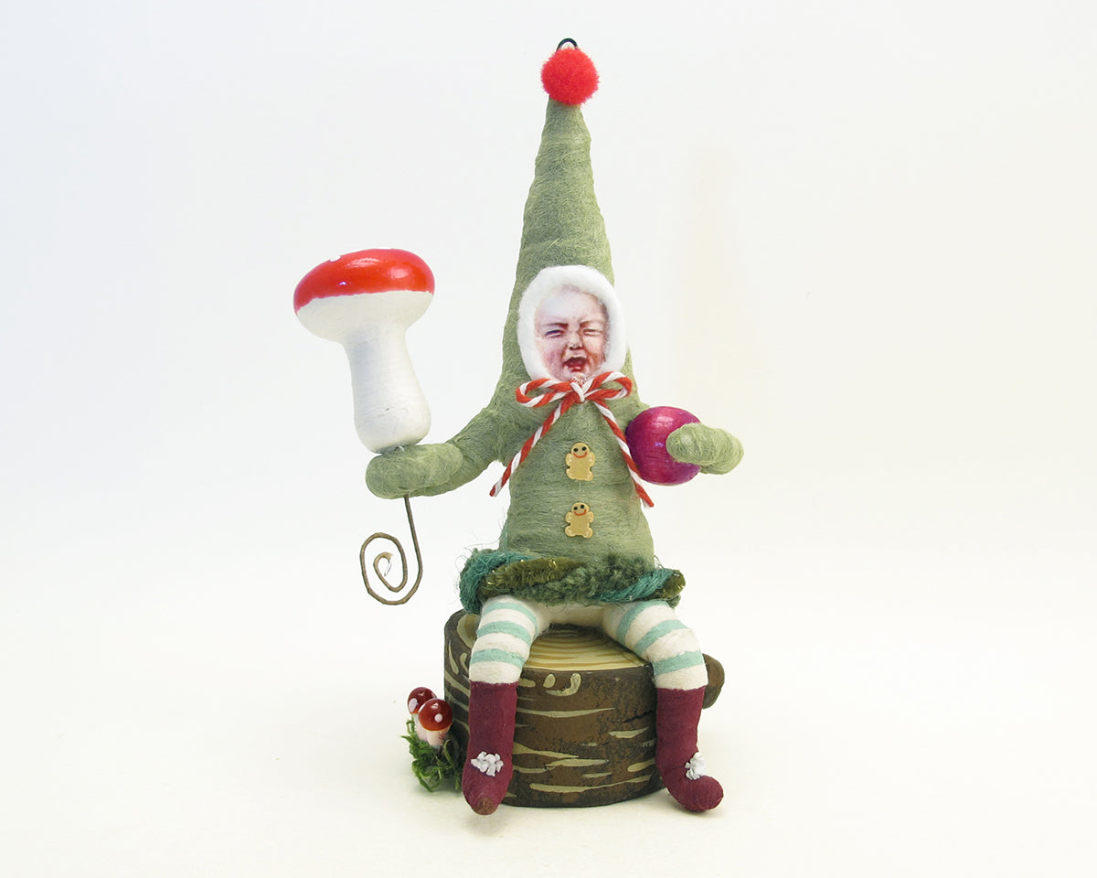 Crying Woodland Elf Child — view 1
