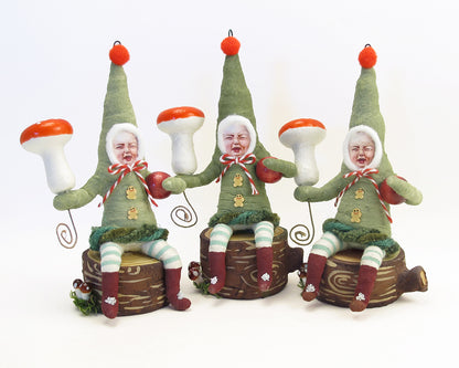 Crying Woodland Elf Child — view 3