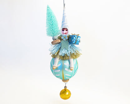 Blue Princess Treasure Ornament — view 1