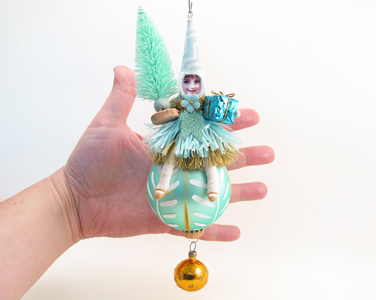 Blue Princess Treasure Ornament — view 3