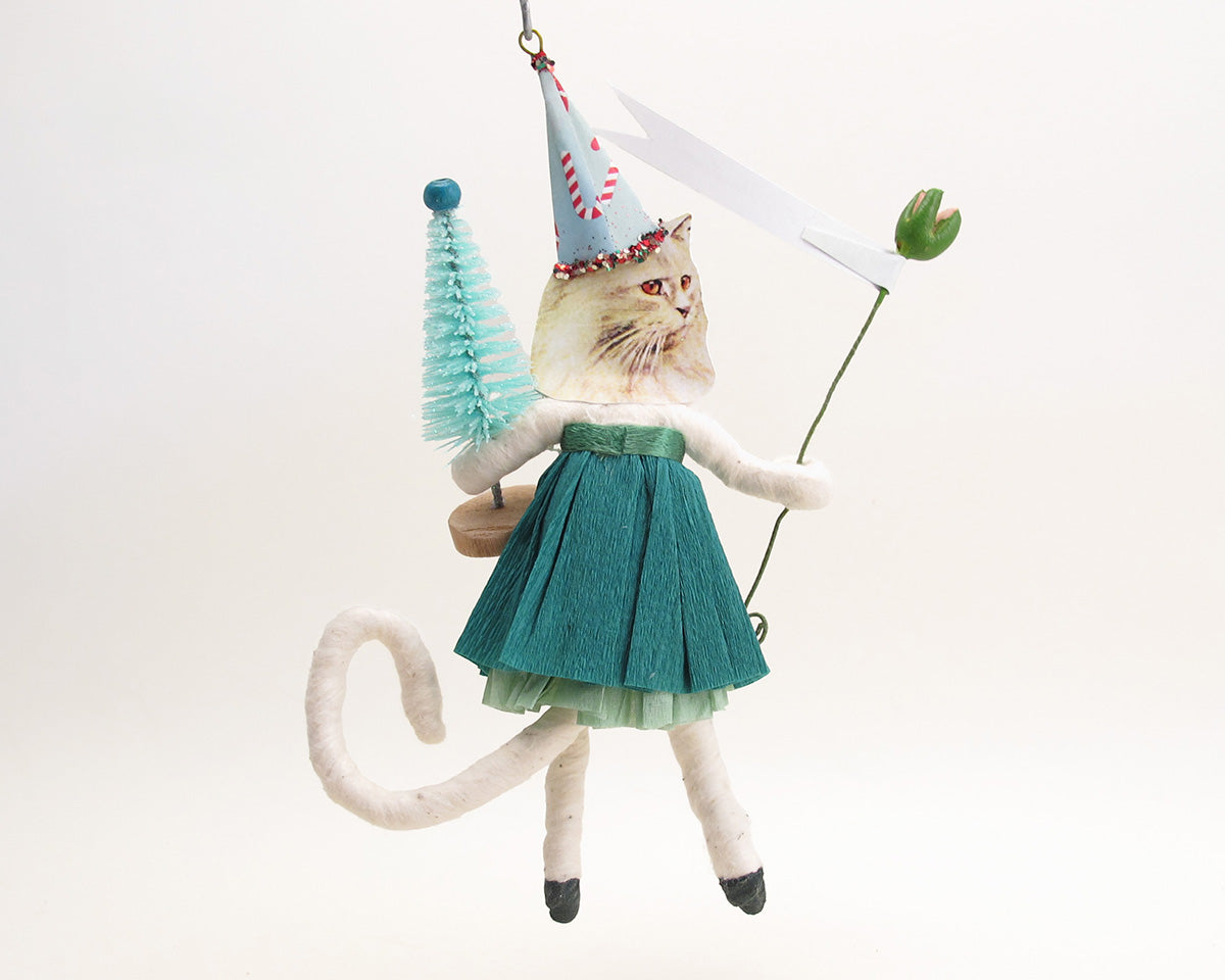 Christmas Kitty Ornament — view 2