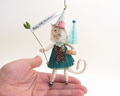 Christmas Kitty Ornament — view 3