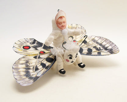 Baby Butterfly Rider Figure/Ornament — view 3