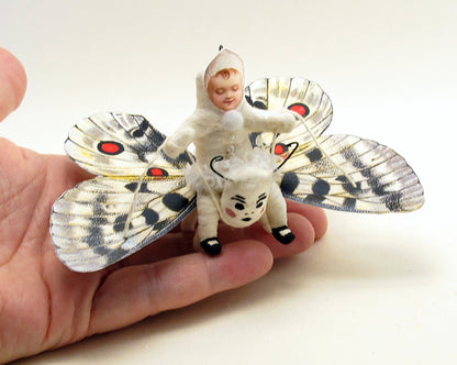 Baby Butterfly Rider Figure/Ornament — view 5