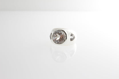Venice Ring - Rock Crystal + Topaz | Mikkel Brøgger - Bon Ton goods