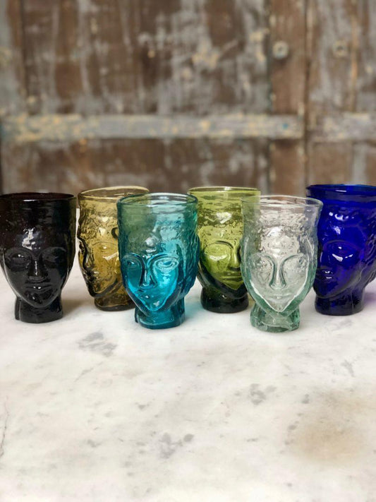 Verre Tete Green | La Soufflerie - Bon Ton goods