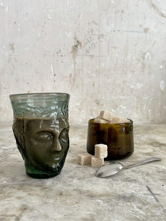 Verre Tête Smokey | La Soufflerie - Bon Ton goods