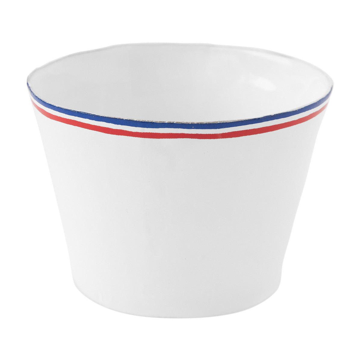 Very Large Cup Tricolore Without Handle, Commune de Paris, Set of 6 by Astier de Villatte, view 1