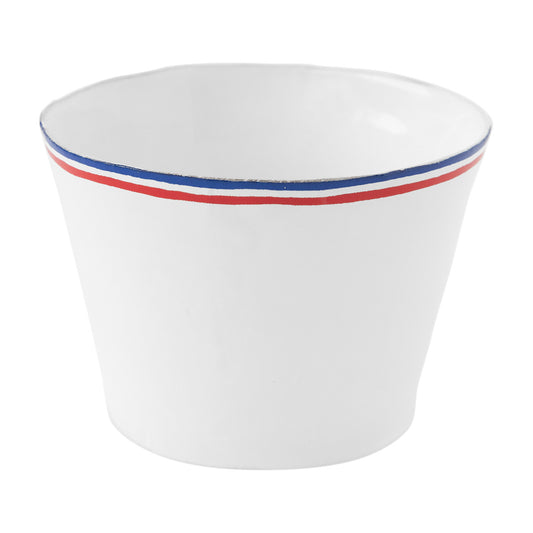 Very Large Cup Tricolore Without Handle, Commune de Paris, set of 6 by Astier de Villatte