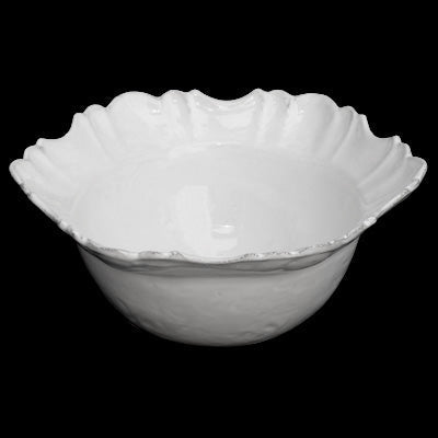 Victor Large Salad Bowl- Astier de Villatte: Exclusive Pre-Order Item - Bon Ton goods