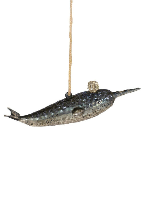 Victorian Narwhal | Christmas Ornament - Bon Ton goods