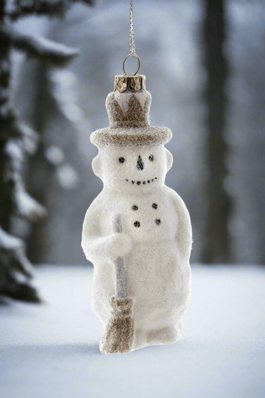 Victorian Snowman Christmas Ornament - Bon Ton goods