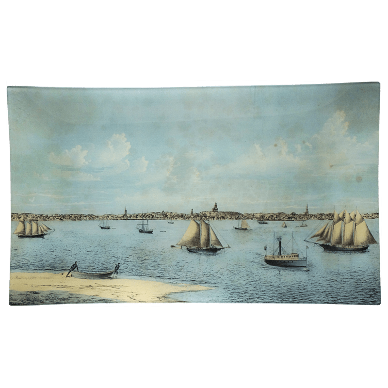 View From Long Point, Framed Textile - by John Derian - Bon Ton goods