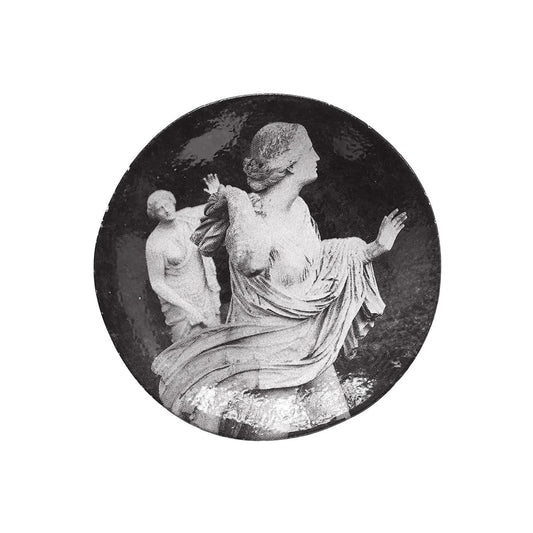 Villa Médicis Saucer - Garden and Statues, set of 6 by Astier de Villatte, official product view