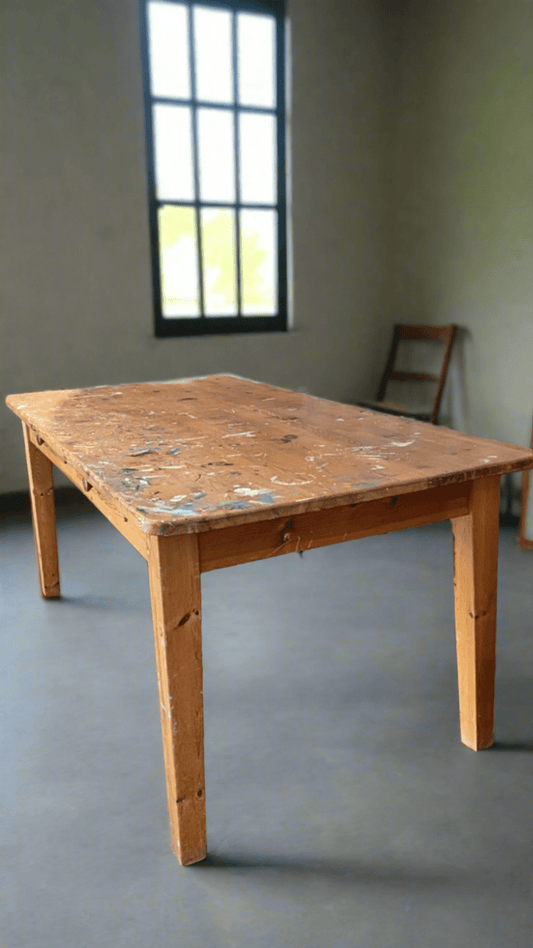 Vintage Artist Work Table - Bon Ton goods