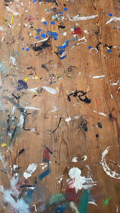 Vintage Artist Work Table - Bon Ton goods