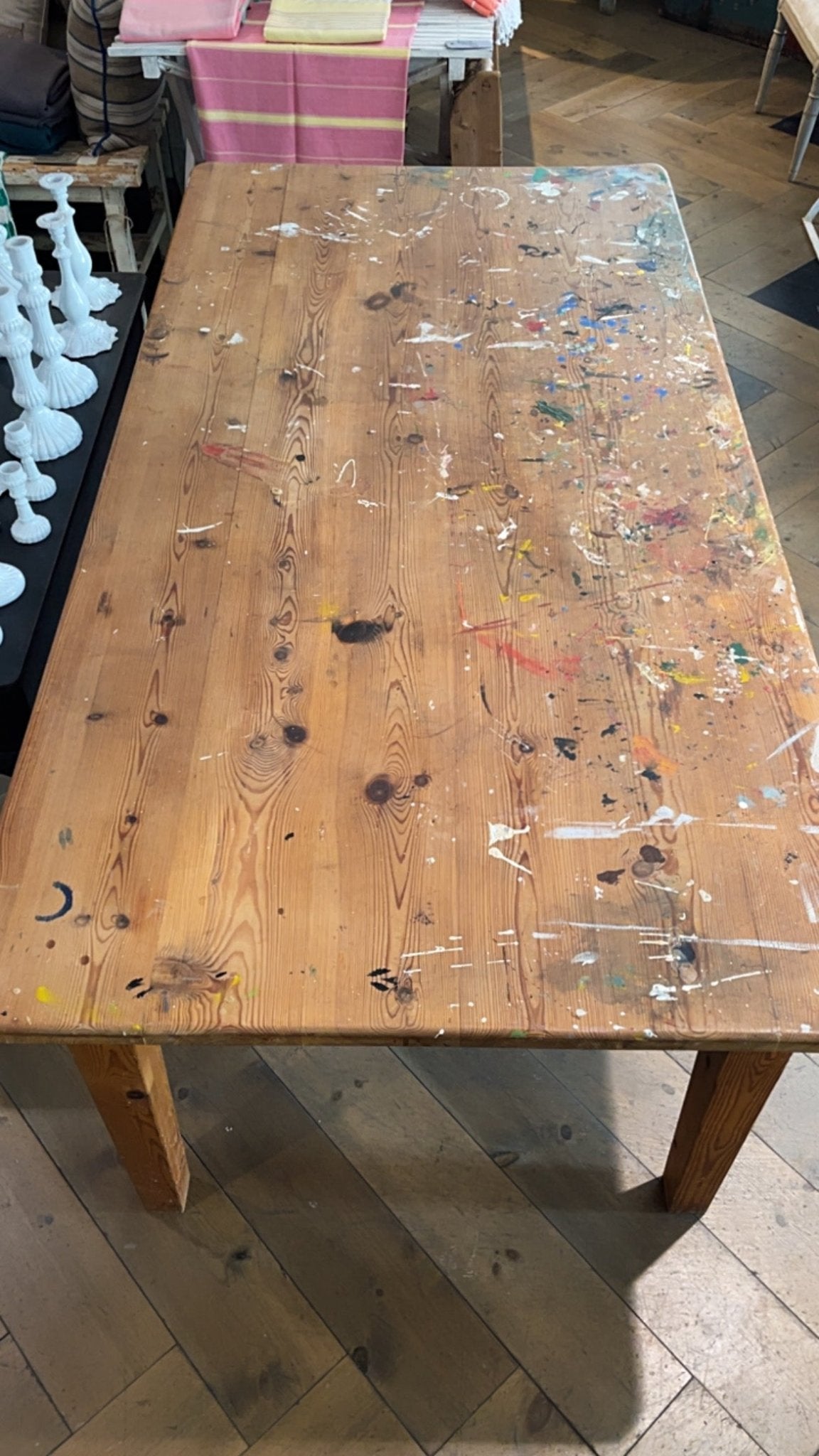 Vintage Artist Work Table - Bon Ton goods