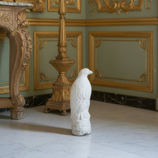 Vintage Cast Cement Eagle Sculpture - Bon Ton goods
