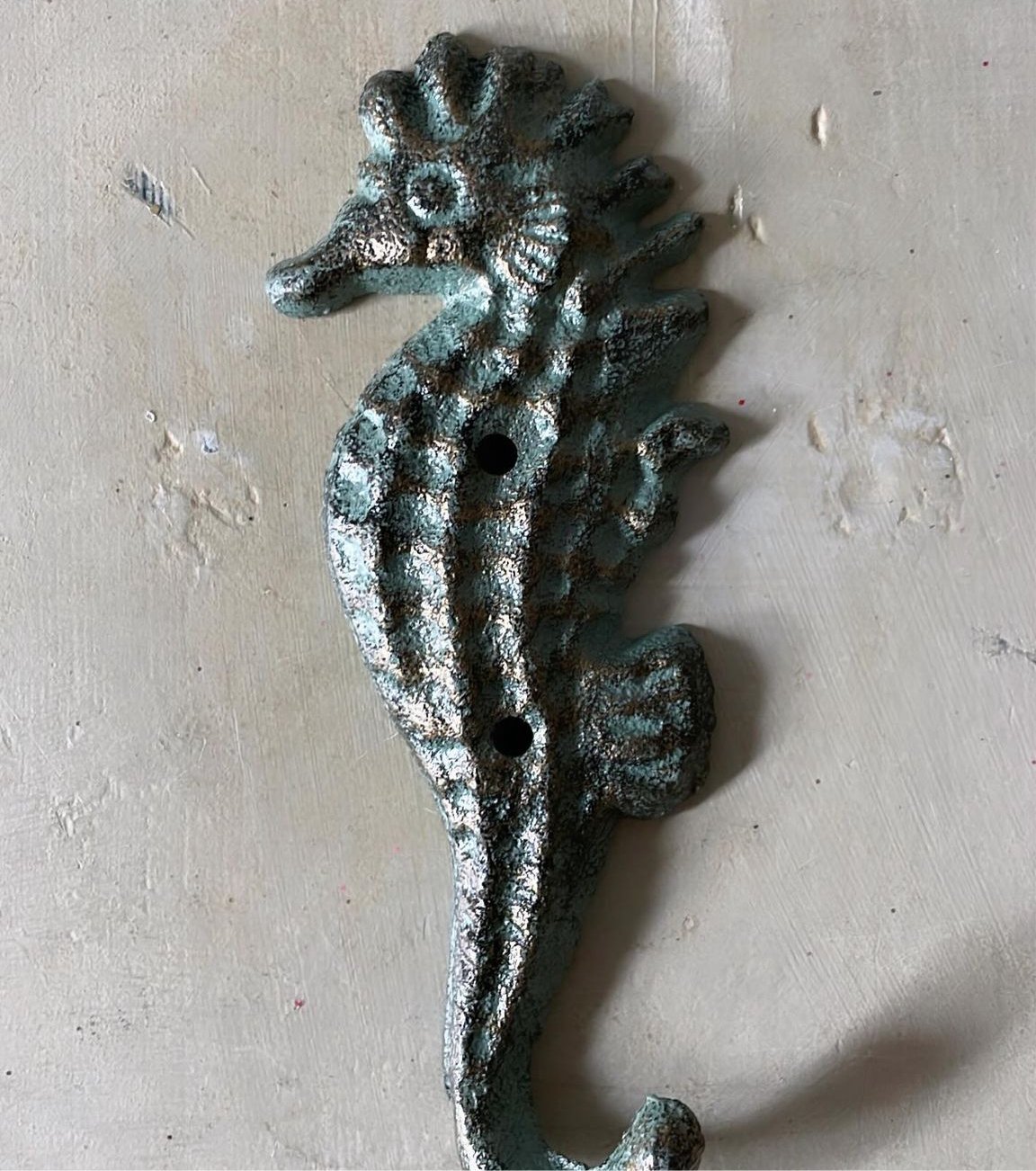 Vintage Cast Iron Seahorse - Bon Ton goods